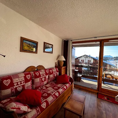 Montagnard 2 Pieces + Cabine, 6 Pers, Balcon Sud, Proche Pistes Et Commerces - Fr-1-293-112 Apartment *