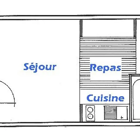 Montagnard 2 Pieces + Cabine, 6 Pers, Balcon Sud, Proche Pistes Et Commerces - Fr-1-293-112 Apartment Les Saisies