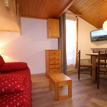 Montagnard 2 Pieces + Cabine, 6 Pers, Balcon Sud, Proche Pistes Et Commerces - Fr-1-293-112 Apartment Les Saisies