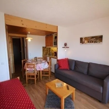 Apartment Montagnard 2 Pieces + Cabine, 6 Pers, Balcon Sud, Proche Pistes Et Commerces - Fr-1-293-112 Les Saisies