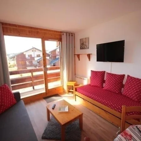 Apartment Montagnard 2 Pieces + Cabine, 6 Pers, Balcon Sud, Proche Pistes Et Commerces - Fr-1-293-112